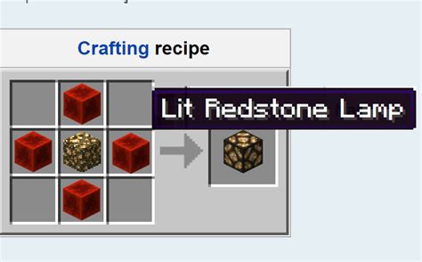 Glowstone can also be obtained through trading with wandering traders. . Glowstone lamp recipe